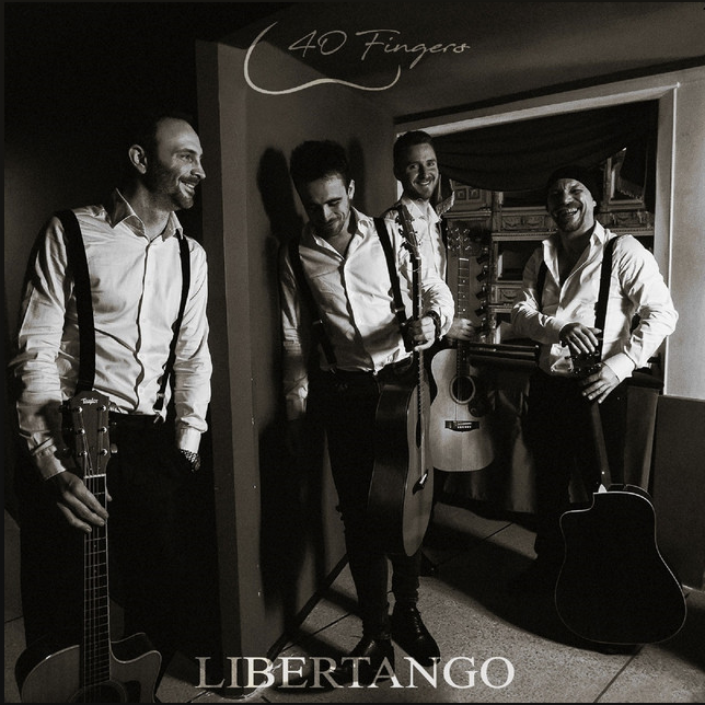 Tearsheets - 40 Fingers Guitar Quartet - 'Libertango' Single Cover