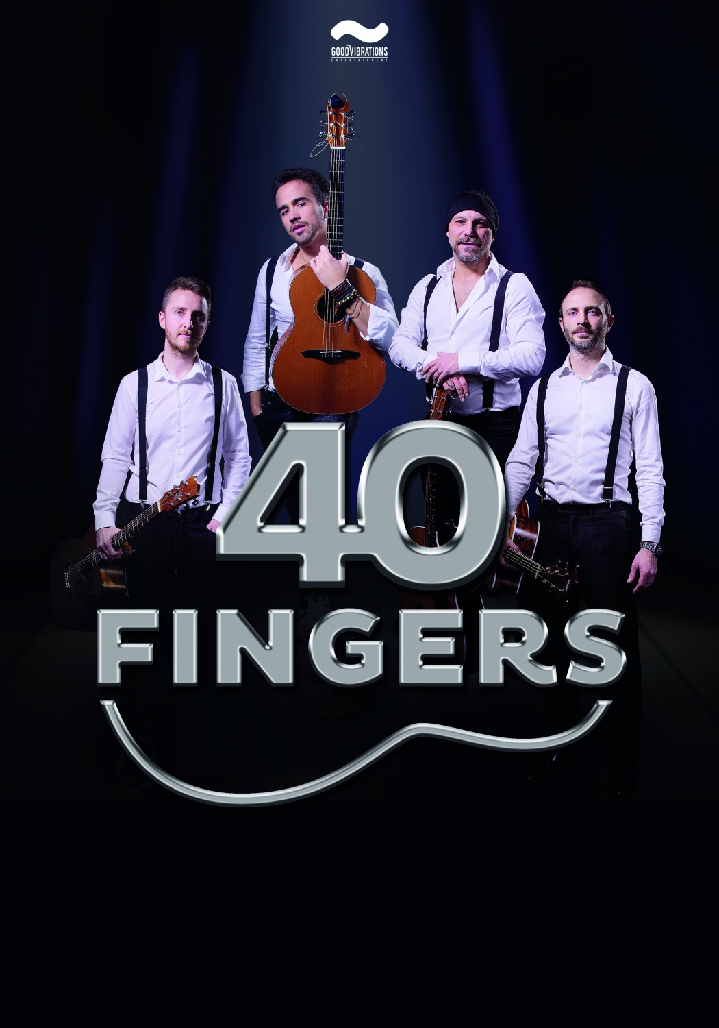 Tearsheets - 40 Fingers Guitar Quartet - 2018 Tour poster