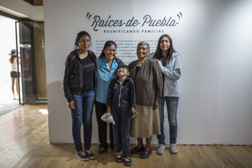 Exhibitions and Events - "Mexico Migrante" Exhibition at Cholula Regional Museum in Puebla, Mexico. (Dec 2017)