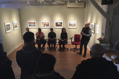 Exhibitions and Events - "Disruption" Panel discussion at the CPW in Woodstock, New York (March 2018)
