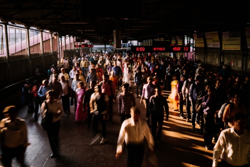 Prints - How can I help you?  - Ghatkopar Station, Mumbai.  60x90 cm. Pigment inkject printed in Luster paper. 2016.