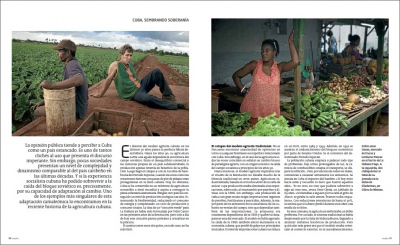 Tearsheets - Cuban Agriculture - 7K magazine