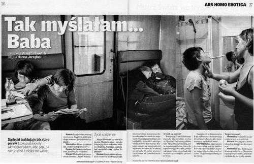Tearsheets - press publications - Wysokie Obcasy (Gazeta Wyborcza, Poland))
