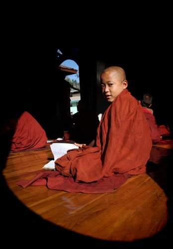 Prints - The Monk, Myanmar (2014)