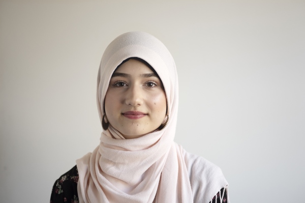 Gallery - Fatimah Krgo, 19, student in Digital Storytelling at Mizzou, Muslim, born and raised in Columbia, MO, from Bosnia. 