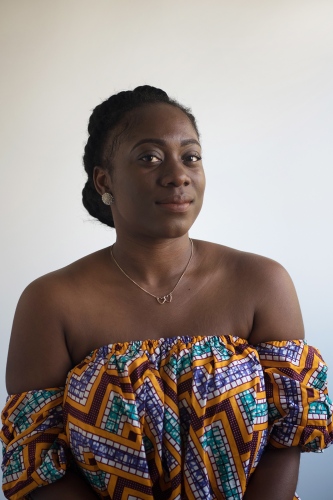 Gallery - Clara Umbe, 28, health educator with the Public Health Department at Mizzou, Columbia, MO, originally from Kinshasa, Congo.