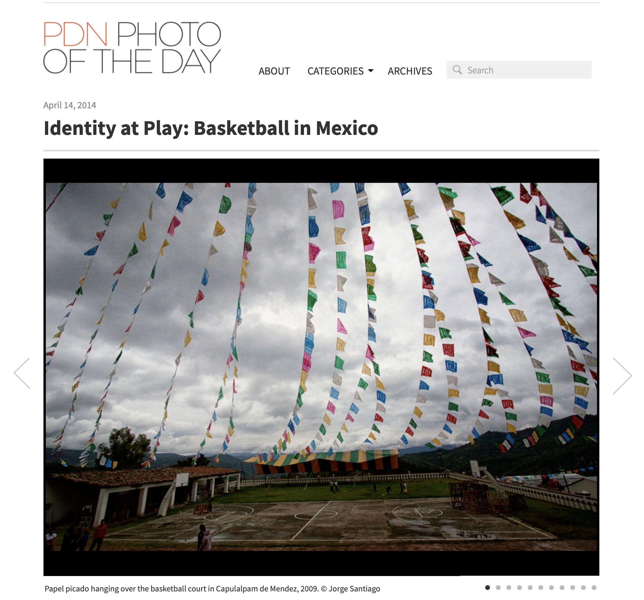 Tearsheets - Identity at Play Basketball in Mexico