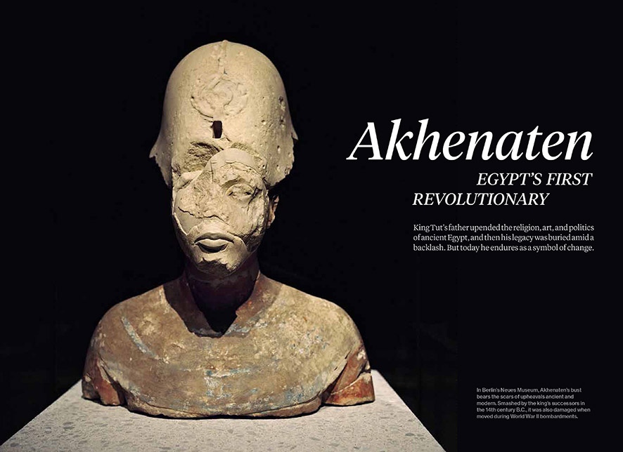 PUBLICATIONS - National Geographic: Akhenathen the First Revolutionary