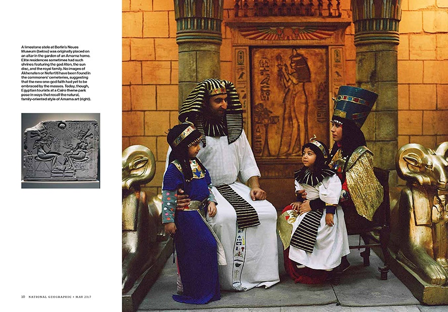 PUBLICATIONS - National Geographic: Akhenathen the First Revolutionary