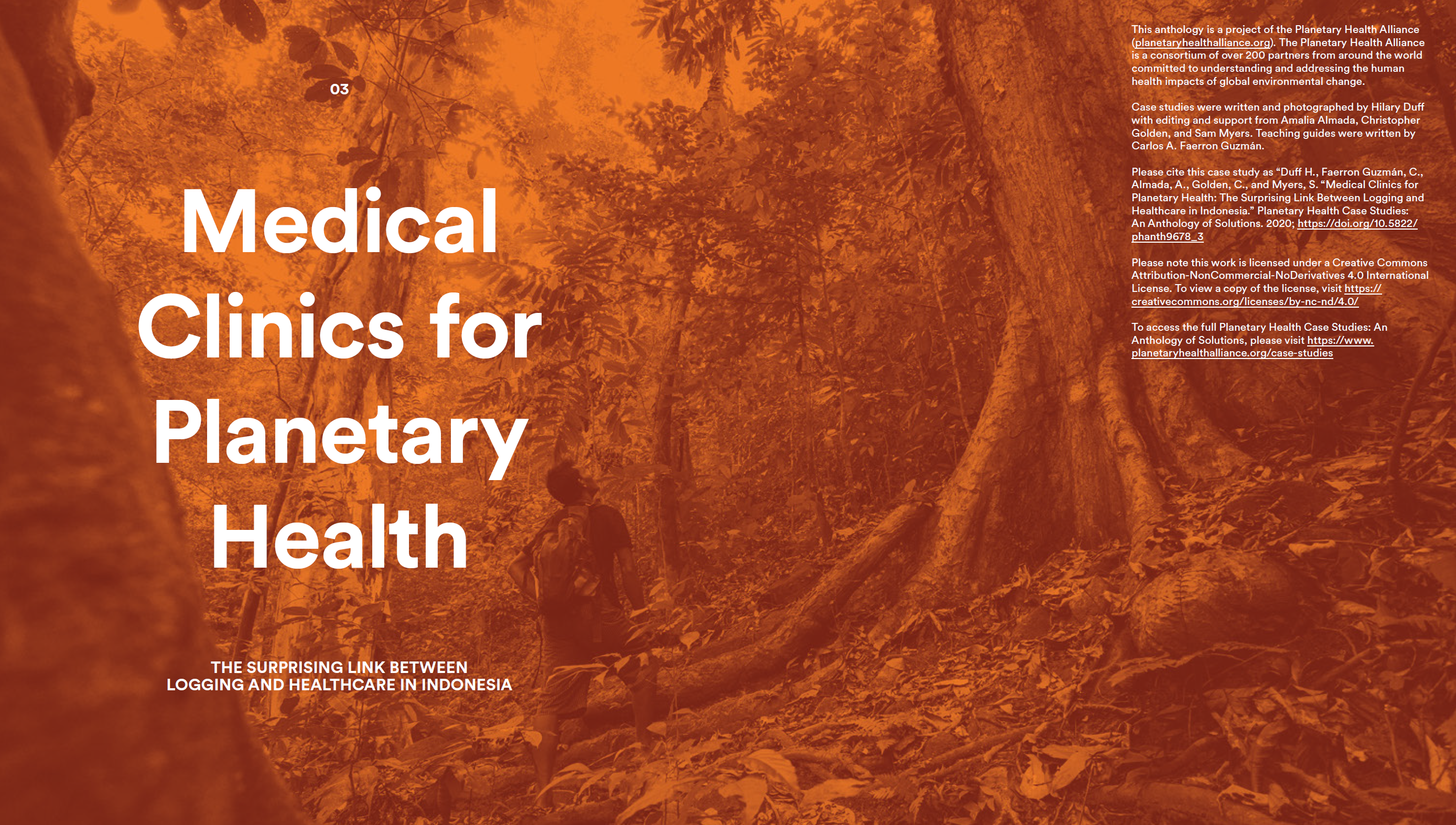 Case Study 03 - Medical Clinics for Planetary Health