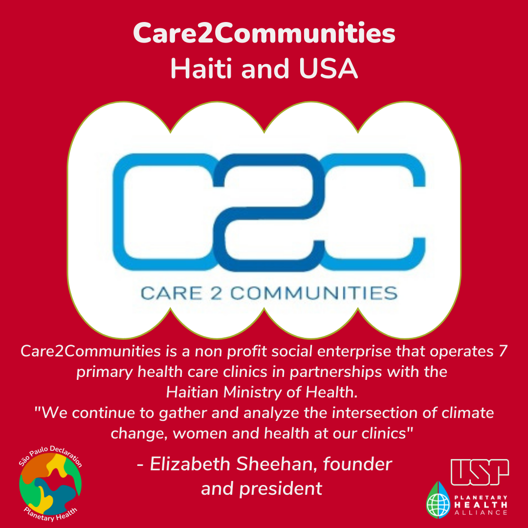  Care2Communities: Haiti and USA 
