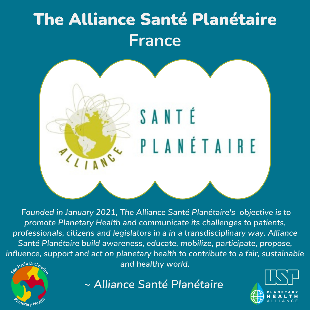  The Alliance Sant&eacute; Plan&eacute;taire France 