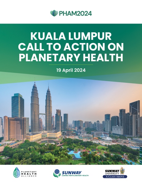  The  Kuala Lumpur Call to Action on Planetary Health...