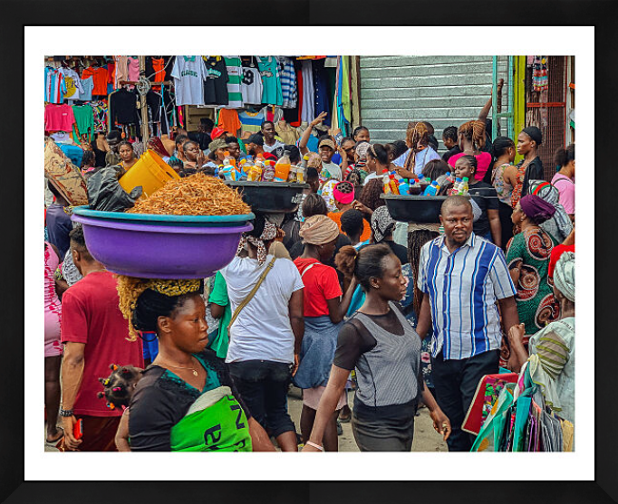 Print Sale - Lagos Lives On: Balogun Market Photograph Limited Edition of 20