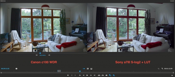 Free LUT  - Free Sony S-Log 2 to Canon Wide DR (WDR) LUT