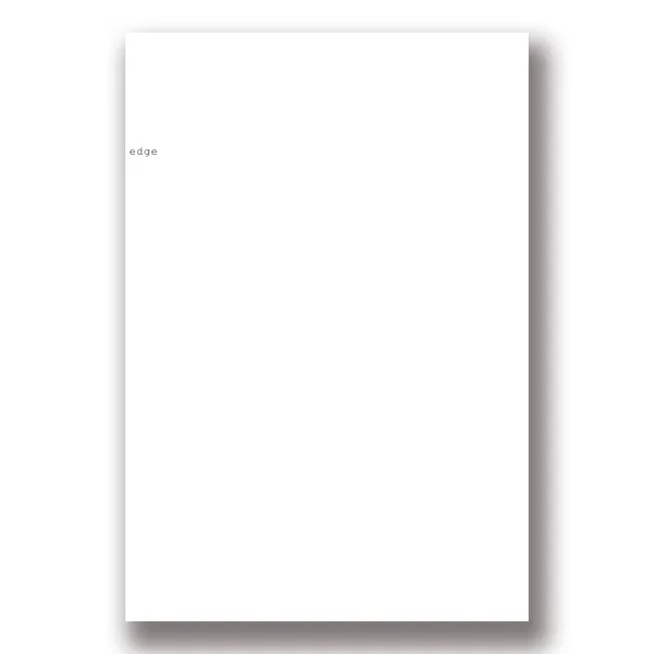   THE EDGE     Pages: 160 Edition of 400 copies. Year:...