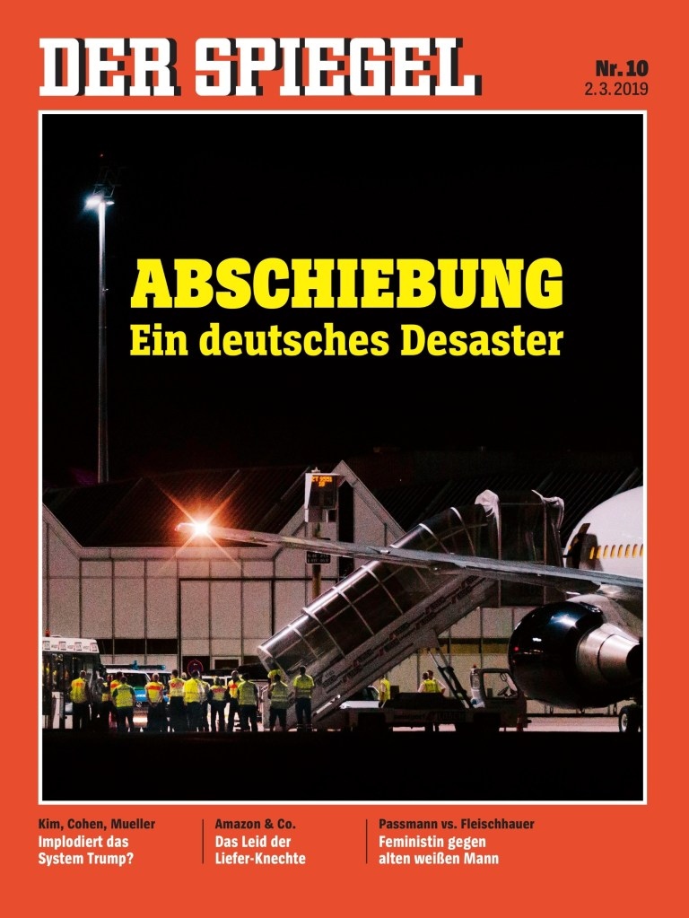 Tearsheets - Der Spiegel 10/2019 â€“ Cover