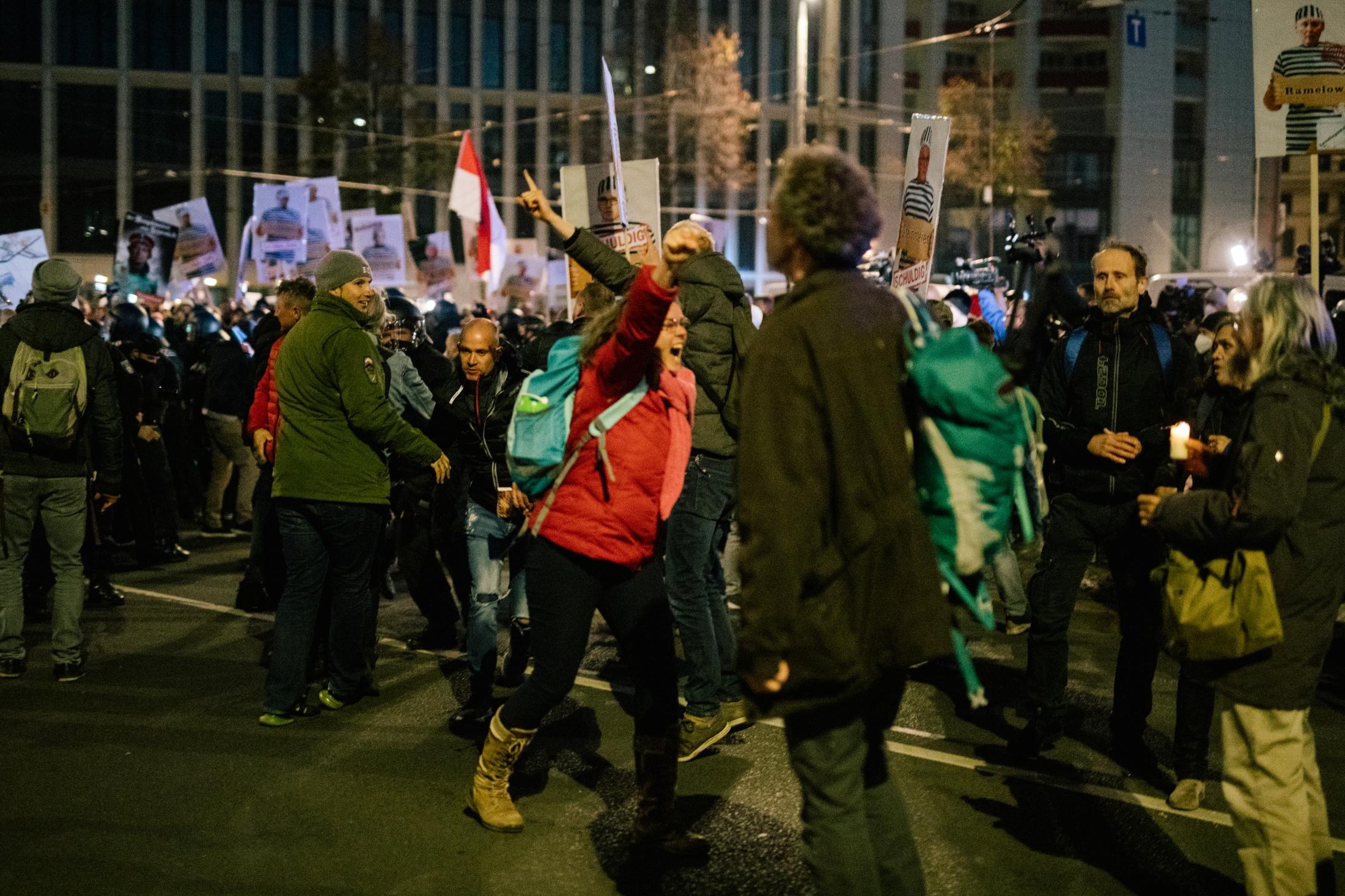 Protest & Events - "Querdenken" protest in Leipzig