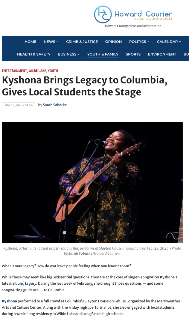 Published March 7, 2025 By Sarah Sabatke Howard Courier...