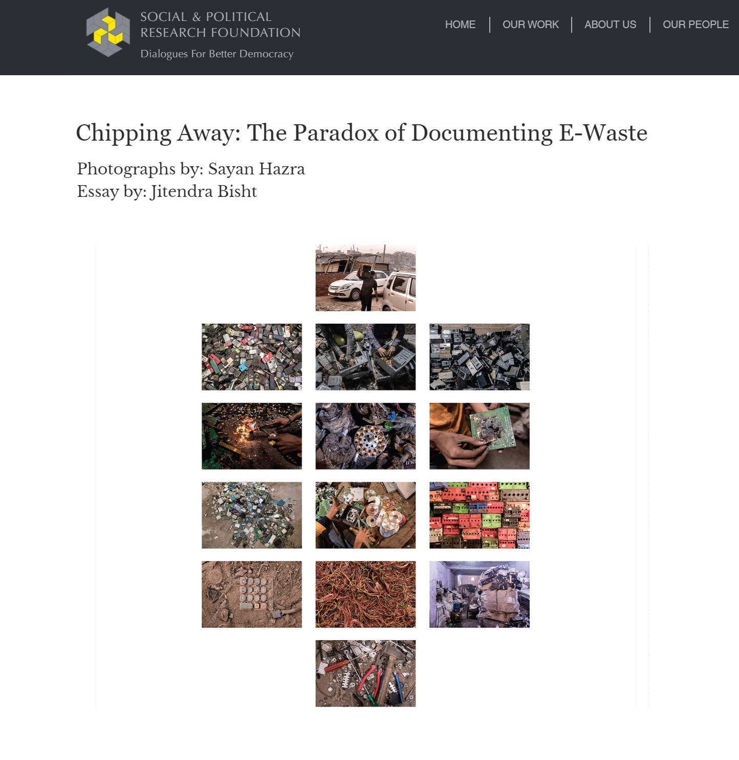 Tear Sheets - Chipping Away: The Paradox of Documenting E-Waste