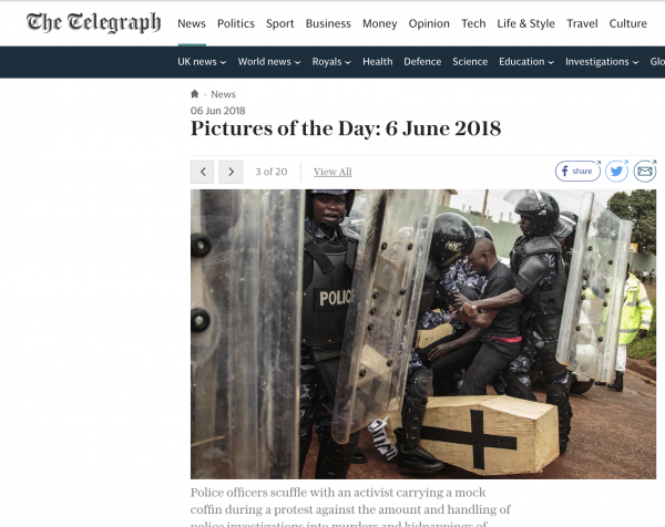 Tearsheets - The Telegraph