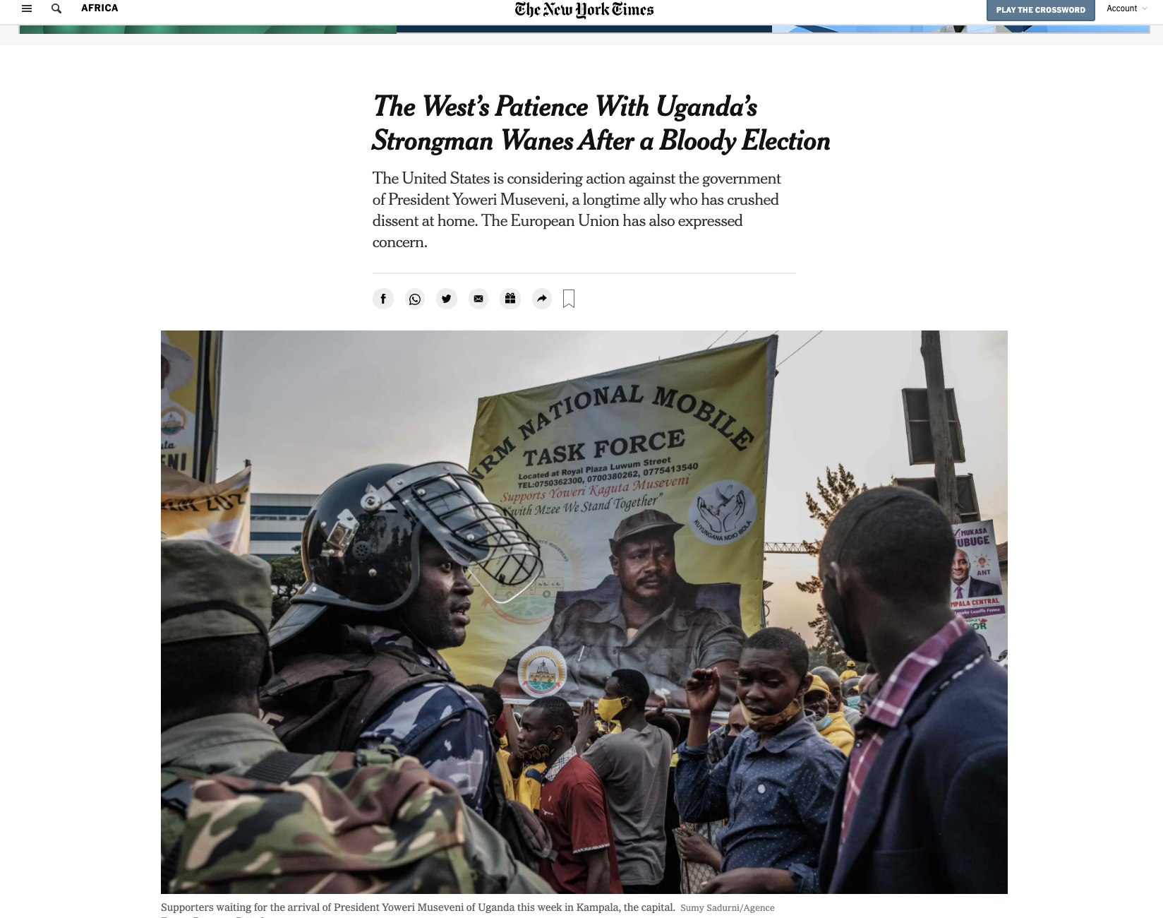 Tearsheets - The New York Times