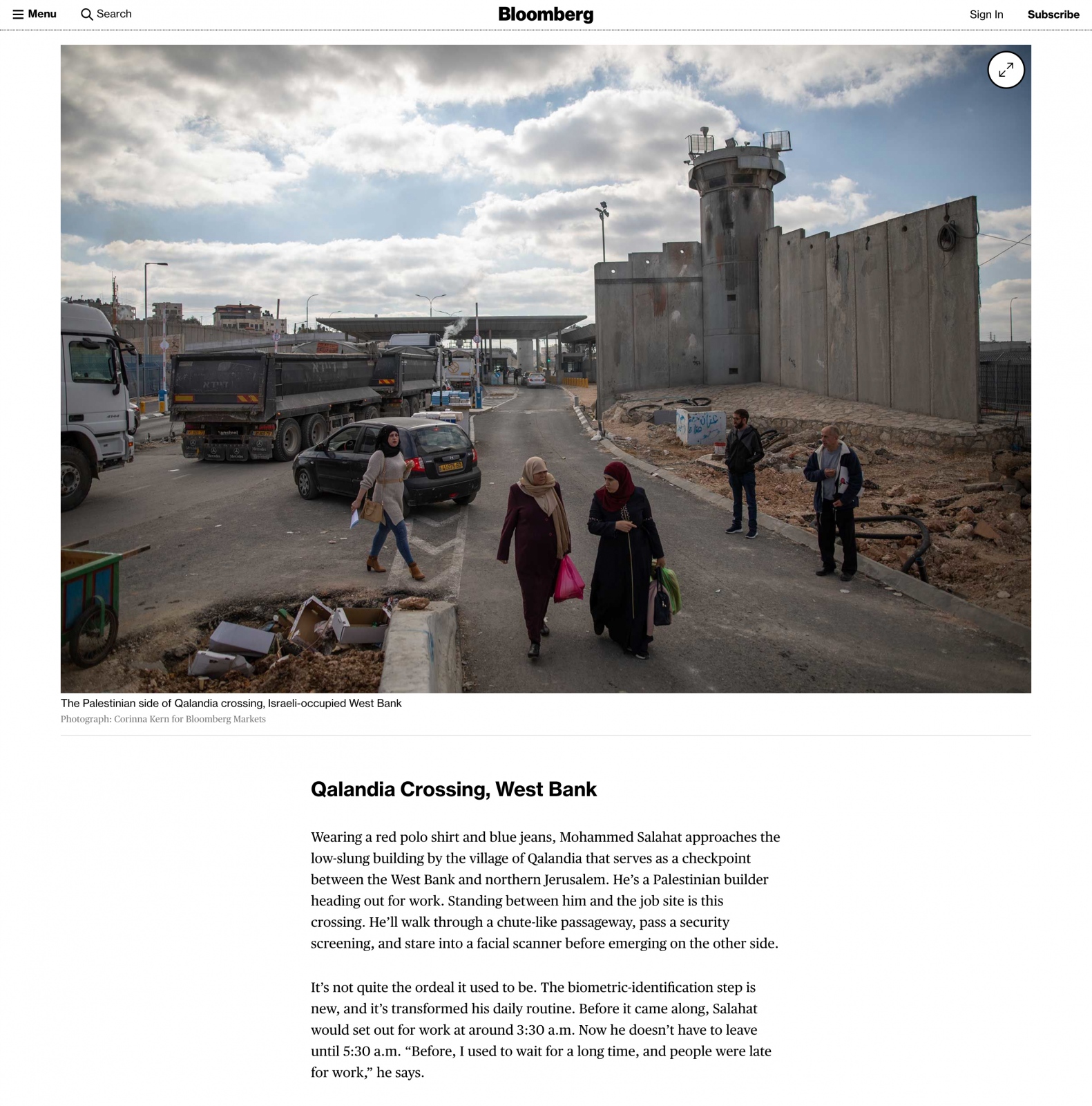 Publications Corinna Kern Photojournalist Based In Israel