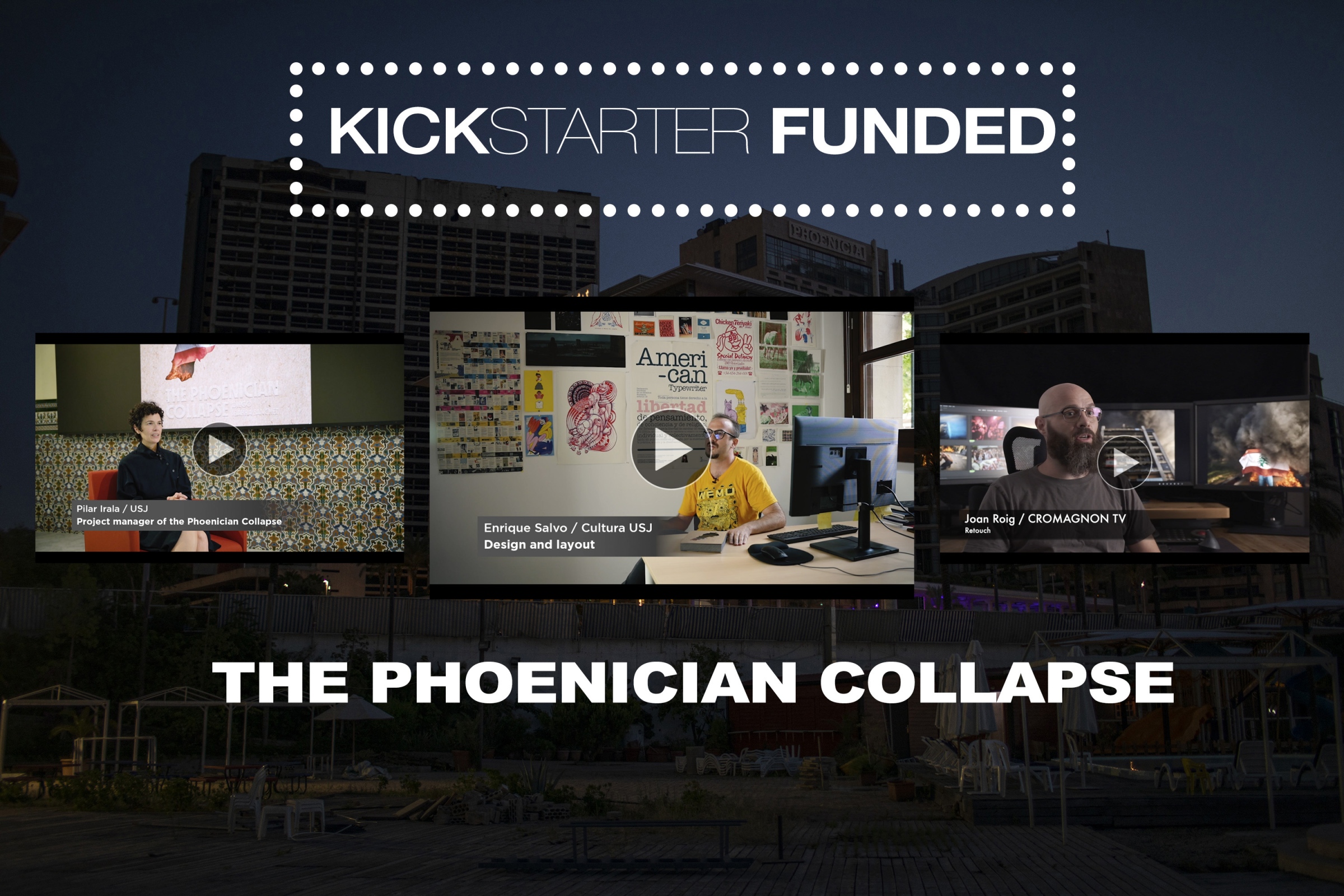 BOOK The Phoenician Collapse - Making Off