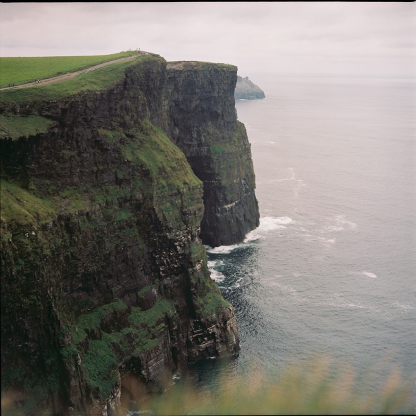 Fine Art Print Sale - Land, Sea and Sky: Cliffs of Moher, Inis Mór, Ireland (6x6)