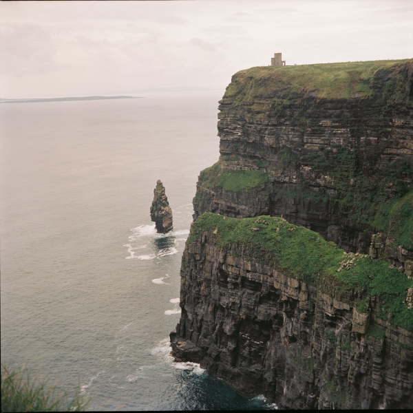 Fine Art Print Sale - Land, Sea and Sky: Cliffs of Moher, Inis Mór, Ireland (8x8)