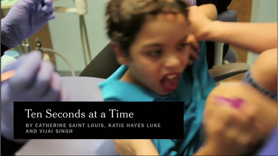 COMMISSIONS - Children With Autism Visit the Dentist, for The New York Times