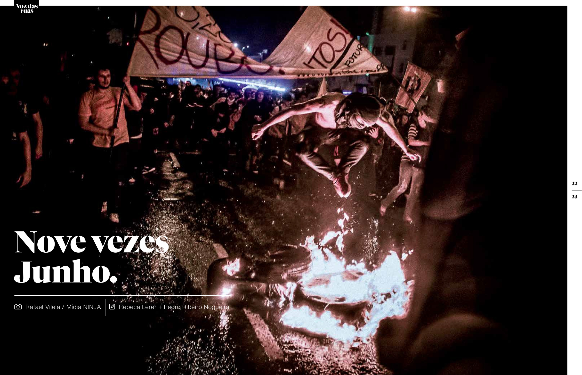Tearsheets - Morel Magazine - Brazilian 2013 historical protests