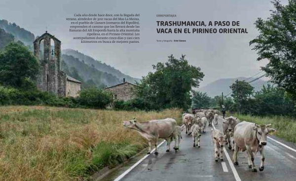Tearsheets - Transhumance / Zazpika Magazine (Basque Country)
