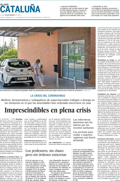 Tearsheets - El País