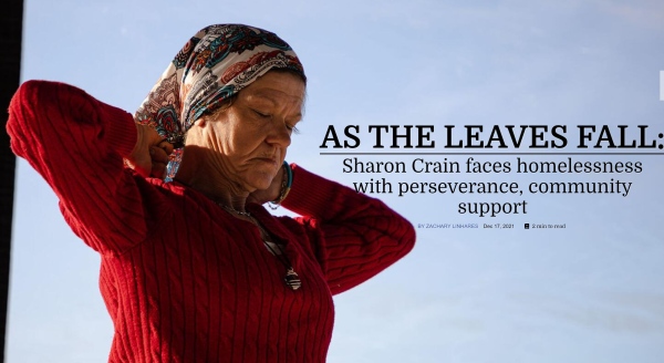    As the leaves fall: Sharon Crain faces homelessness...