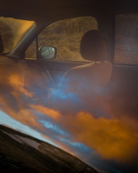 Prints - Car and Sunset
