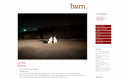 PUBLICATIONS - BURN Magazine (US), August 2014, online