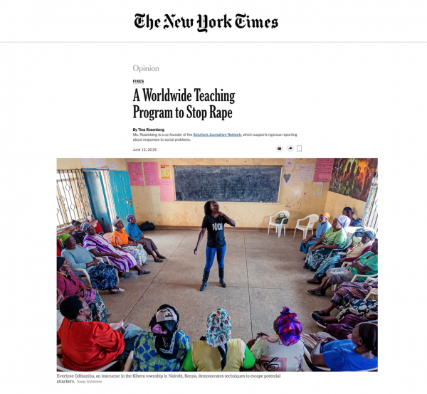 PUBLICATIONS - THE NEW YORK TIMES (US), June 2018