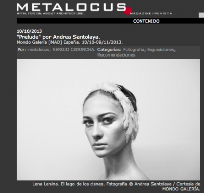 PUBLICATIONS - Prelude at Metalocus