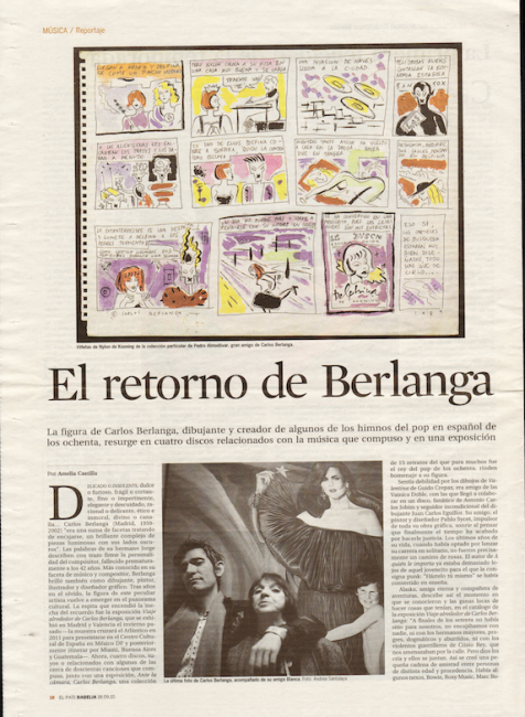 PUBLICATIONS - El Pais newspaper