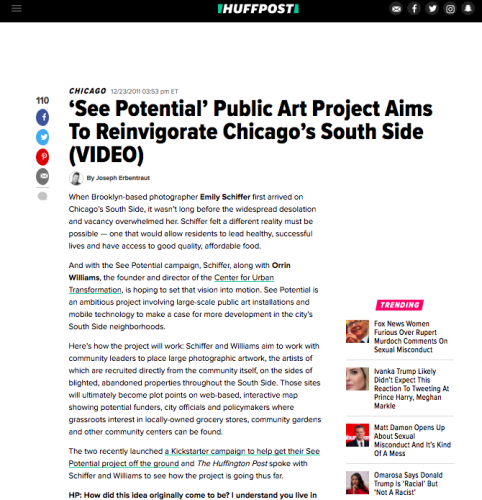 News - SEE POTENTIAL in the Huffington Post