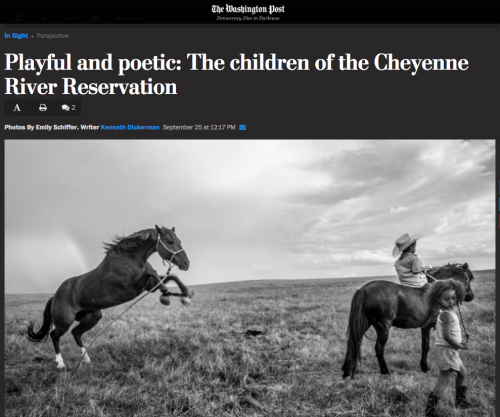 News - New "Cheyenne River" work in Washington Post In Sight